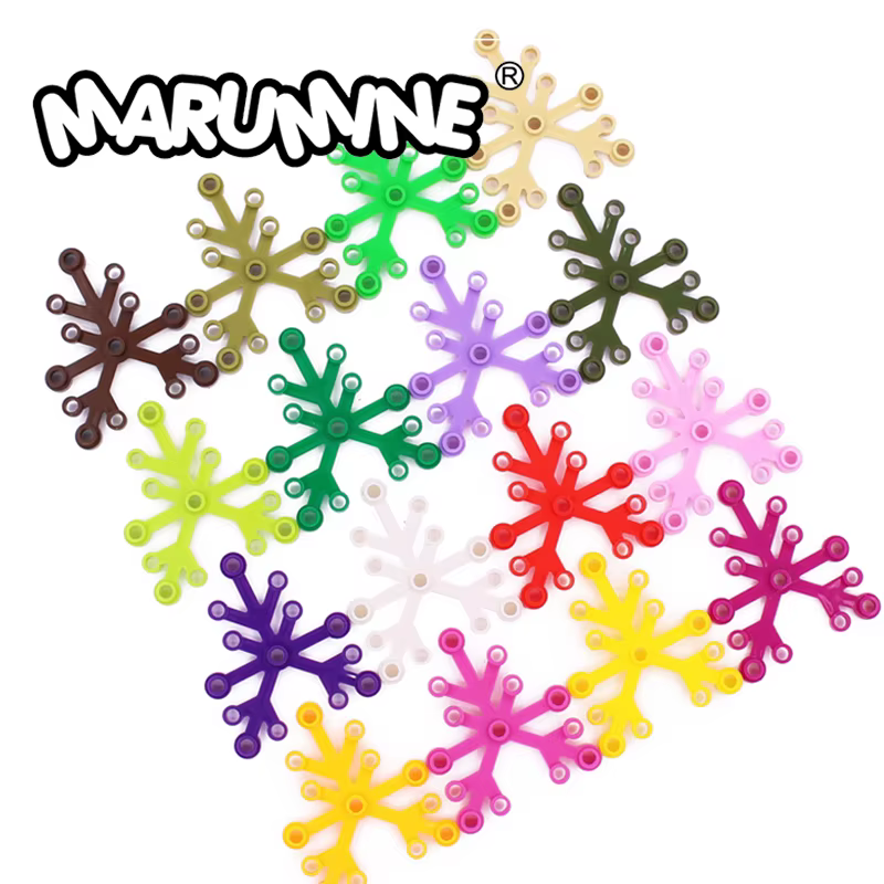 Marumine – blocs de MOC de feuilles d'arbre