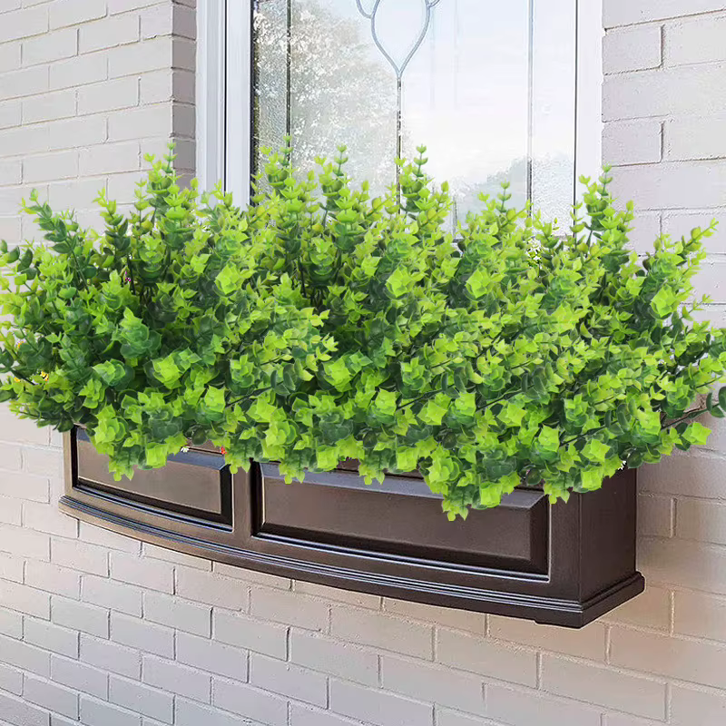 Plantes artificielles en plastique
