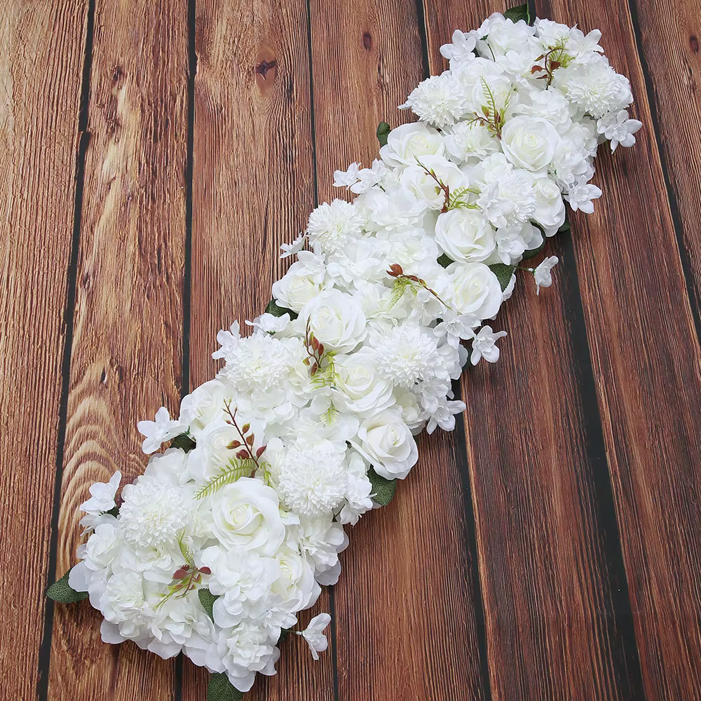 Arrangement floral artificiel pour mariage