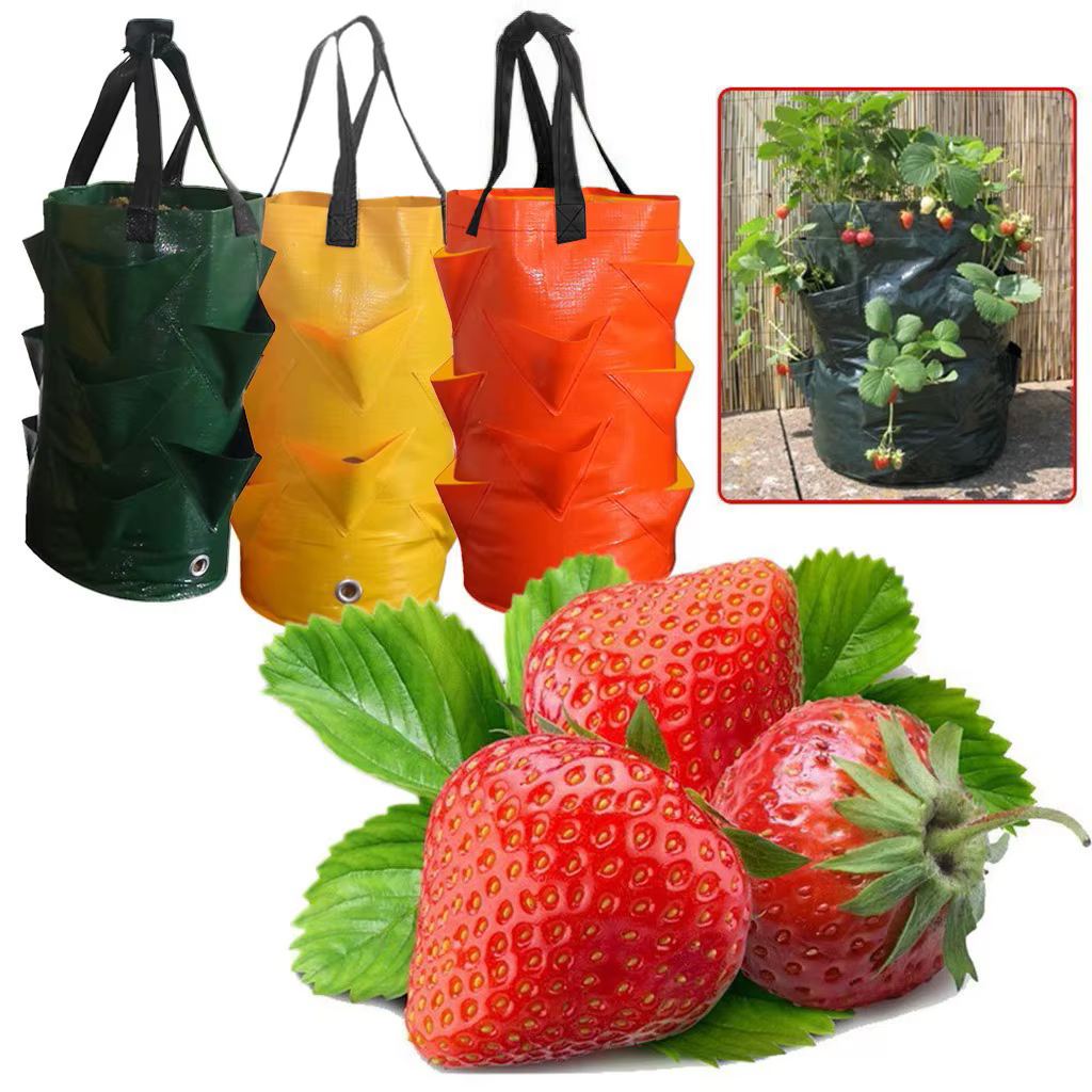 Sac de culture vertical multi-poches pour fraises, fleurs, herbes et légumes, Tendance 2026