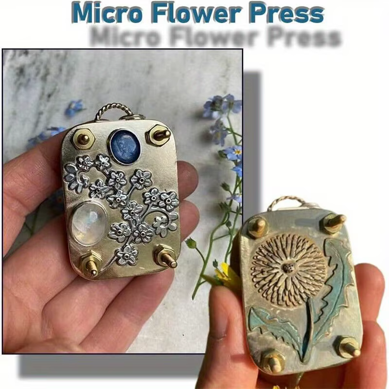 Micro presse à fleurs, Kit d'art de conservation des plantes pressées