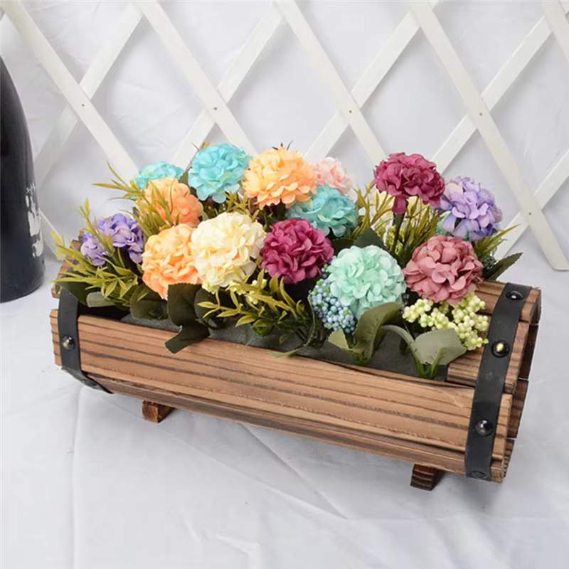 Y51A-Pots de fleurs en bois