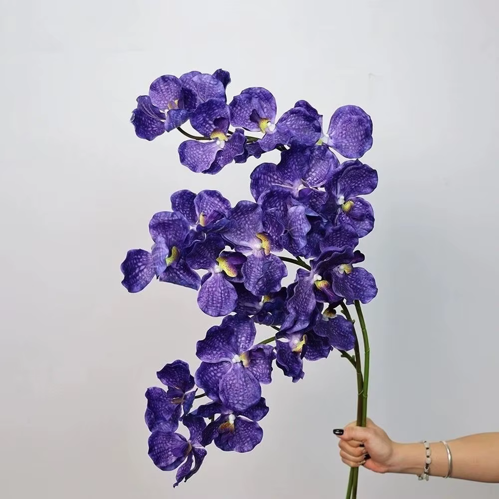 Orchidée Vanda Artificielle de 80 CM en Plastique