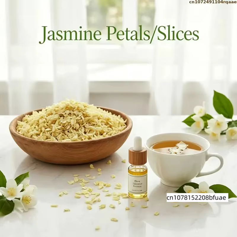 Bourgeons et pétales de jasmin séchés naturels