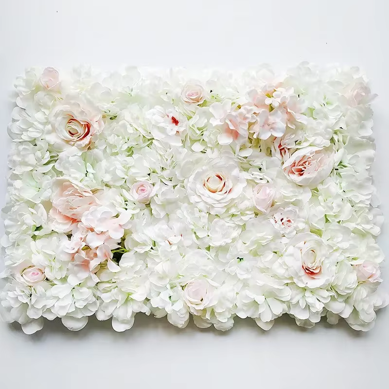 Mur de Fleurs Artificielles pour Décoration de Mariage