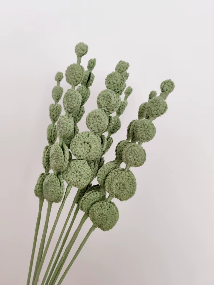 Eucalyptus Leaf Dried Flower Finished ProductinsInternet Celebrity Plant Nordic Style Hand-Woven Preserved Fresh