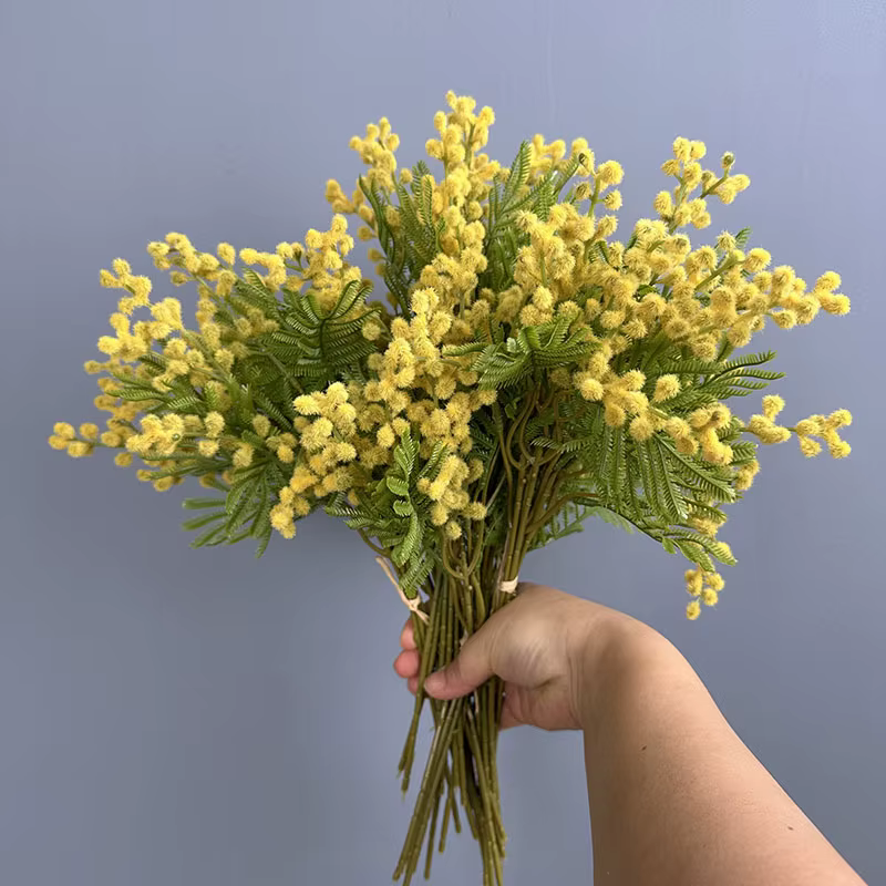 Boule épineuse d'acacia artificielle
