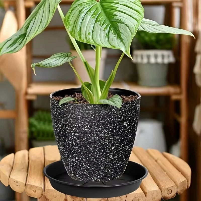 Soucoupe ronde en plastique de haute qualité pour plantes