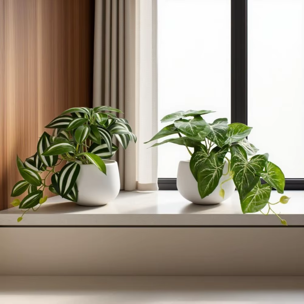1 pièce, plante artificielle en pot