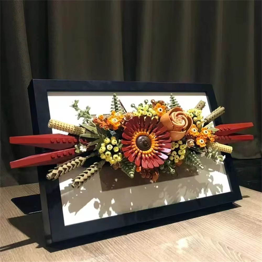Fleurs artificielles 3D