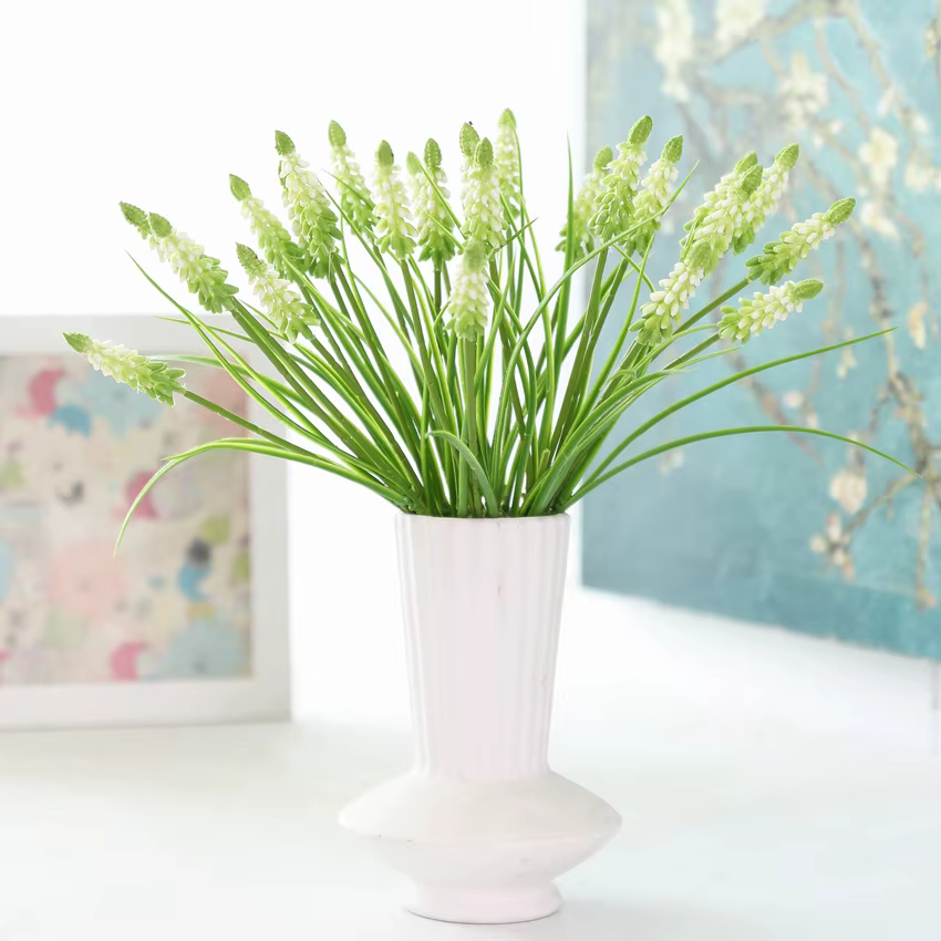 1 PCS Fleurs Artificielles Muscari ​ Jacinthe de raisin
