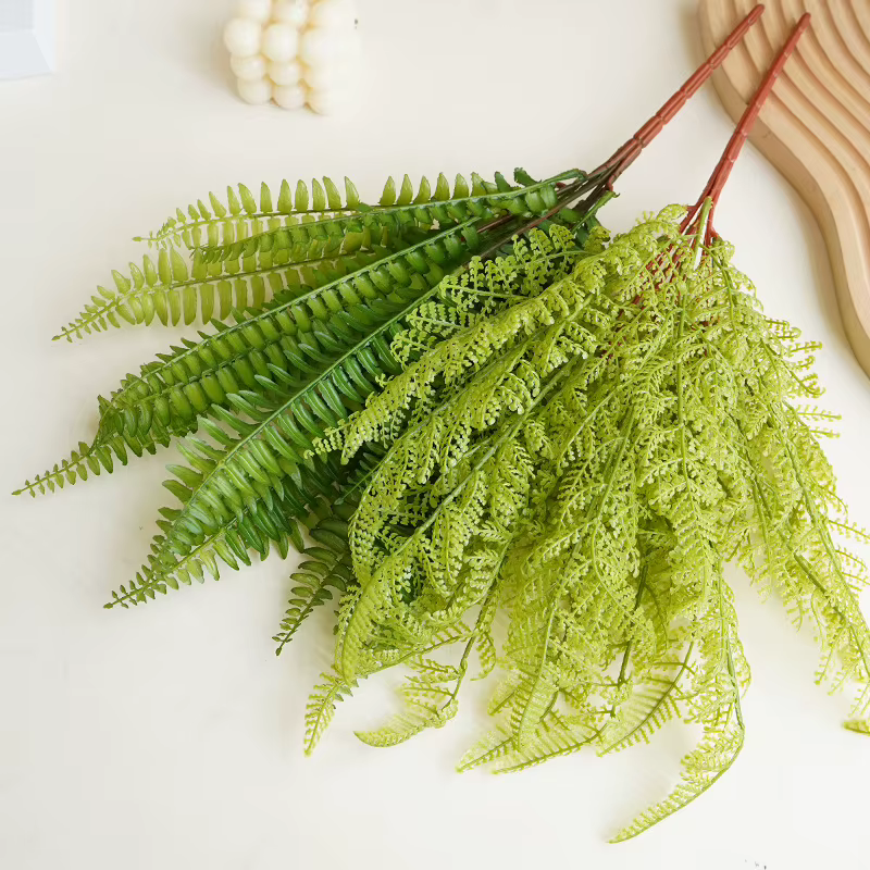 7 Branches de plantes artificielles en herbe persane