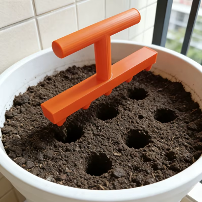 Dispositif de semis multi-trous portatif pour le jardinage, adapté à la semence, à la coupe, à la culture des semis et aux plants.