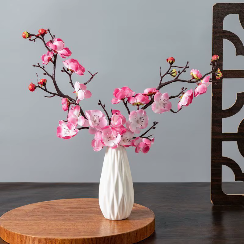 Plantes artificielles, décoration de fleurs de cerisier