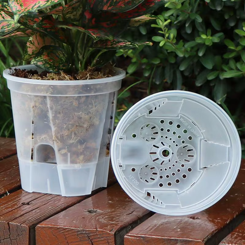 Pot de fleurs de stockage d'eau