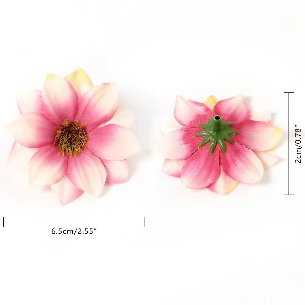 Pas cher 30 pièces Gerbera fleur artificielle décor de fête à la maison accessoires de décoration de mariage couronne bricolage artisanat de noël fausses fleurs