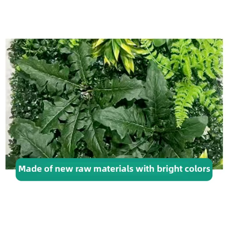 Simulation de mur de plante verte