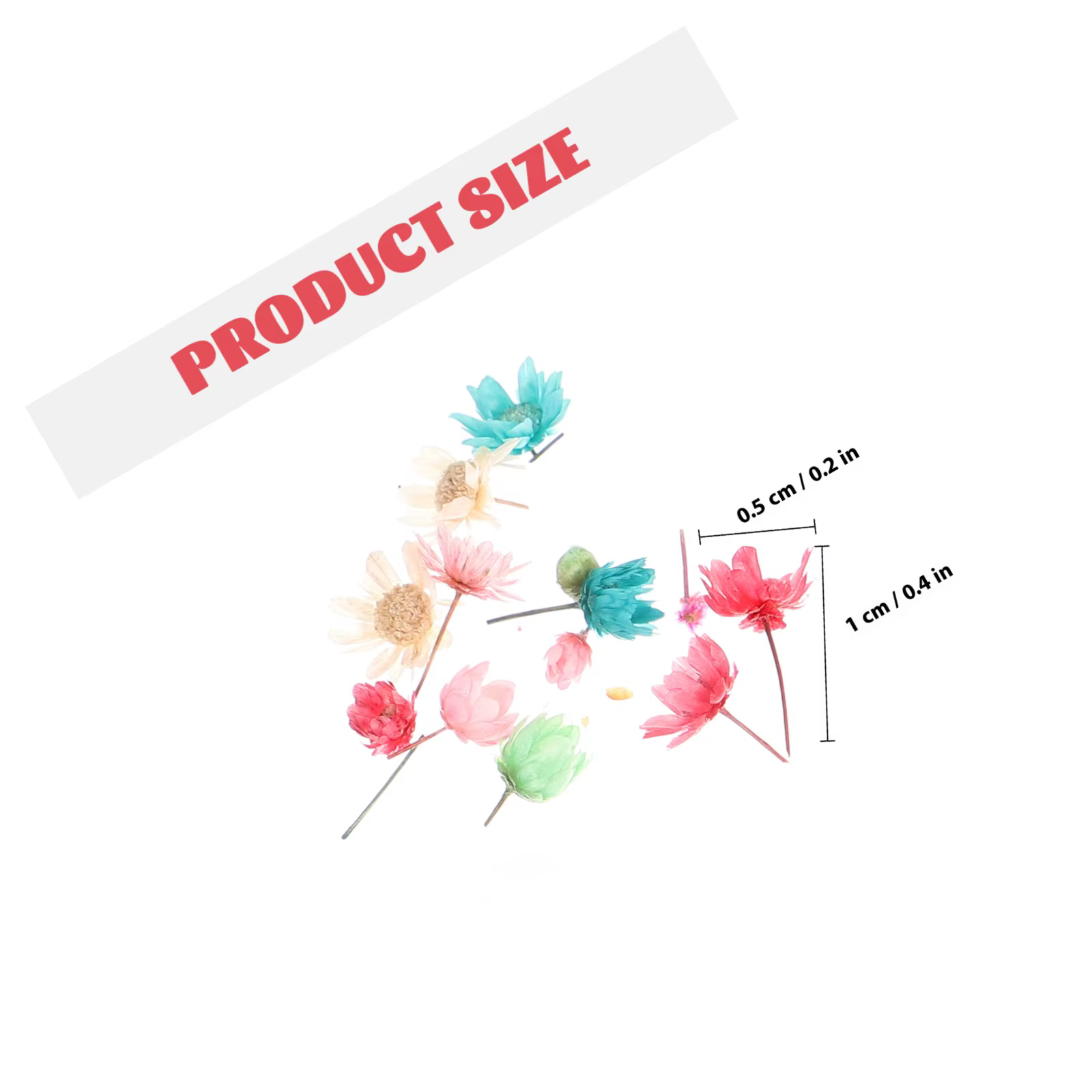 1 sac de fleurs séchées pour bricolage
