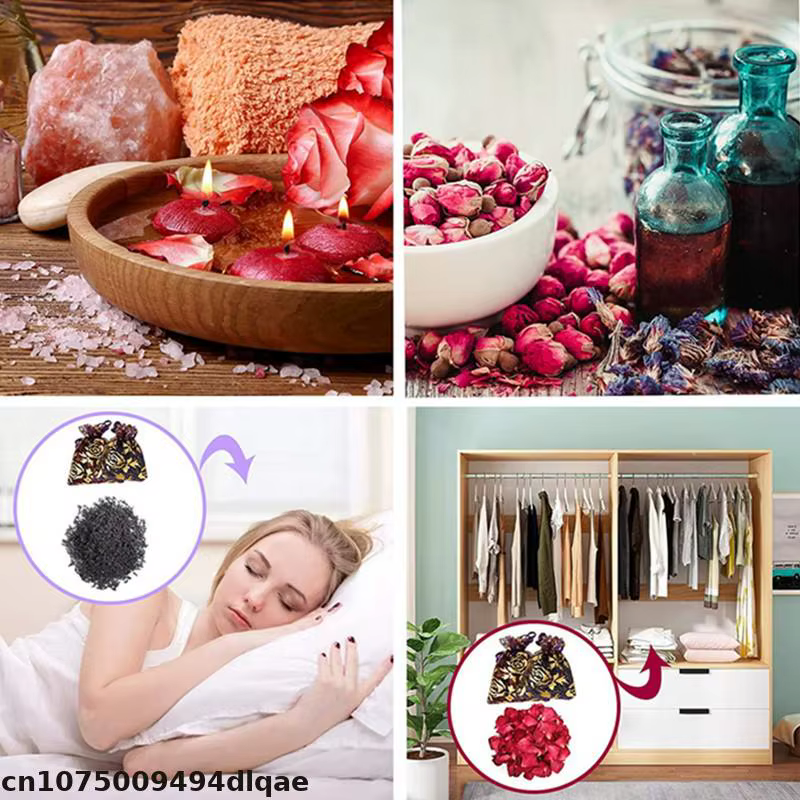 Fleurs de lys séchées 100% naturelles pour la décoration de la maison