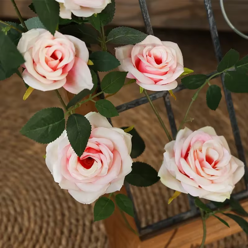 Simulation de fleurs de vigne artificielles