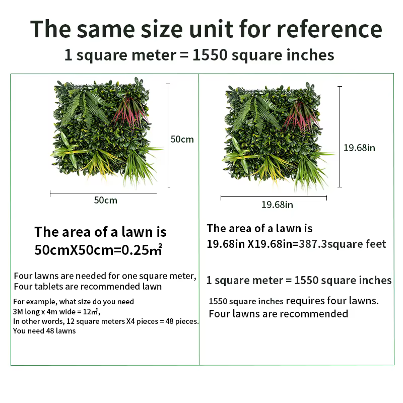 Plantes Artificielles Résistantes aux UV pour l'Intérieur et l'Extérieur