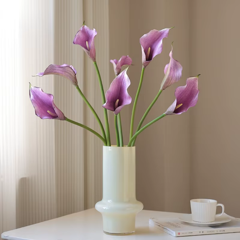 Fleur artificielle de lys Calla