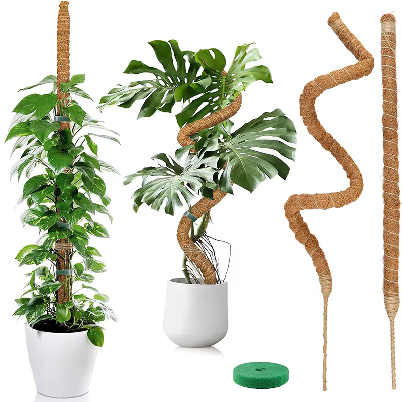 Support de Plantes en Fibre de Coco Flexible pour Trepieds