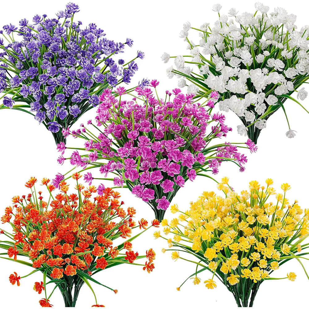1 paquet de fleurs artificielles