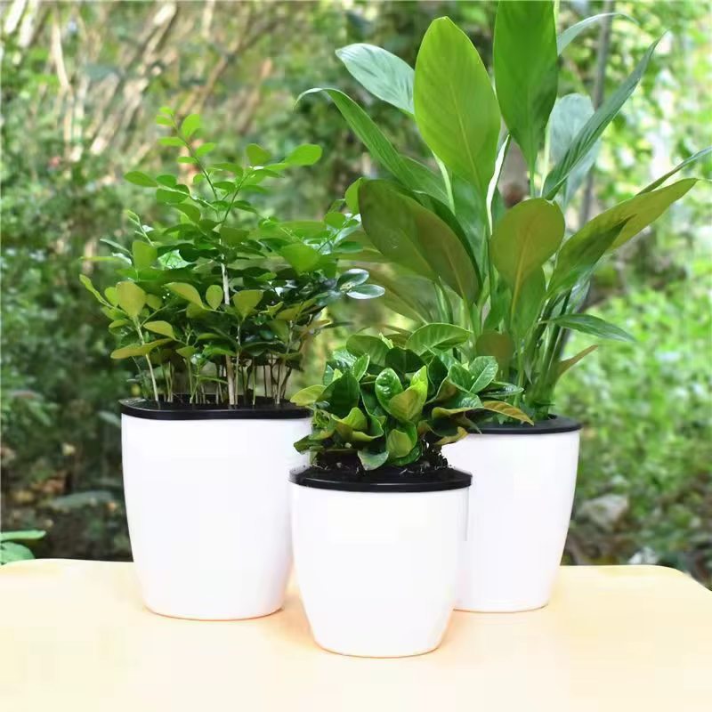 Pot de fleurs rond Double couche