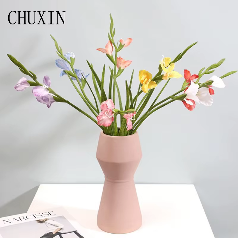 Fleurs de soie orchidée