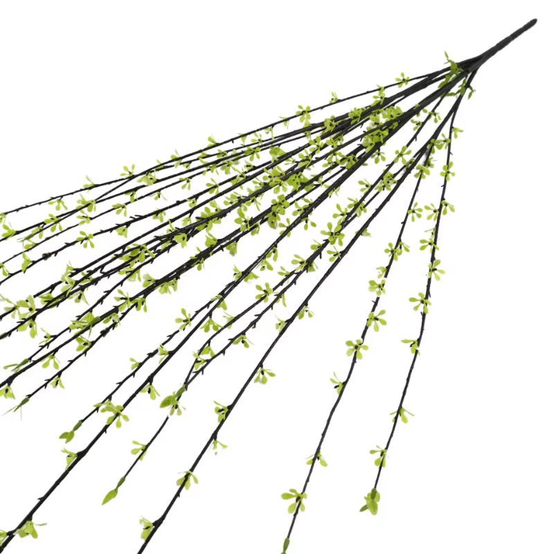 3 pièces de bourgeons de saule artificiels en soie
