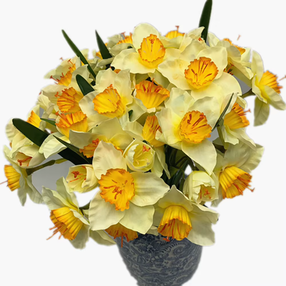 Une fleur de narcisse artificielle