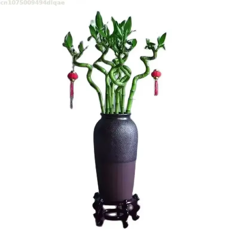 Support de fleurs en bois massif