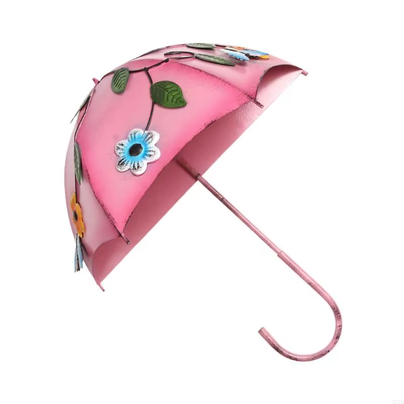 Conteneur fleurs suspendu en métal élégant