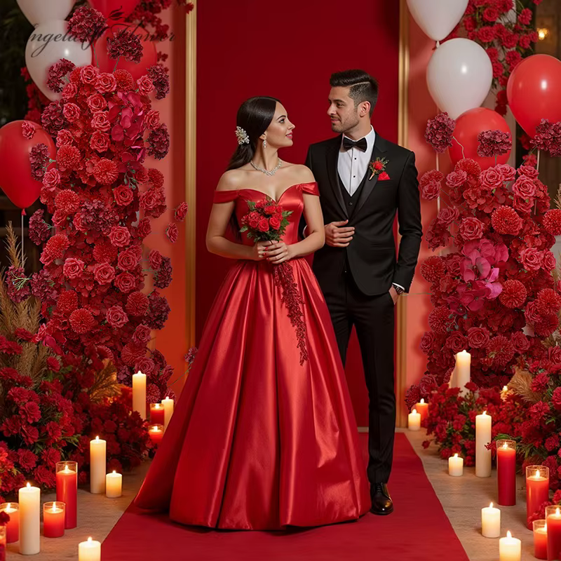 A8887 Roses orchidées hortensias 5D Arrangement floral décor mariage toile de fond arc KT conseil rangée florale fête fenêtre affichage accessoires