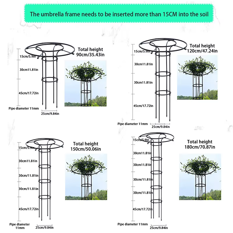 Treillis de Jardin pour Plantes Grimpantes