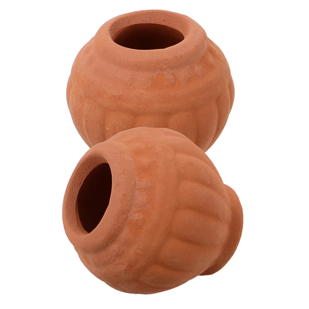 Mini bassin en terre cuite Cupidon pour femmes, 2 pièces, petits Pots de plantes, accessoires succulents, bol en argile fait à la main, mignon