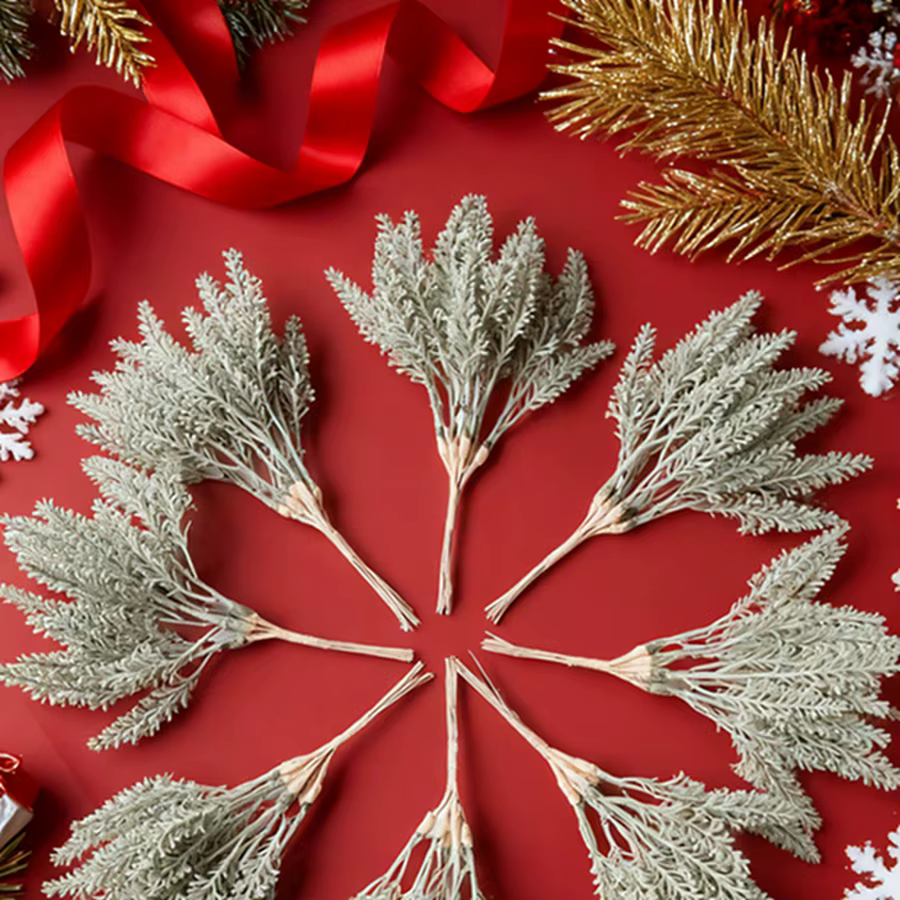 Plantes artificielles or faux blé oreille arbre de noël décoration maison chambre mariage arc décor boîtes à bonbons produits de haute qualité
