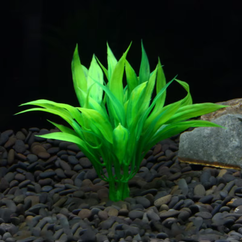 Plante aquatique artificielle en plastique