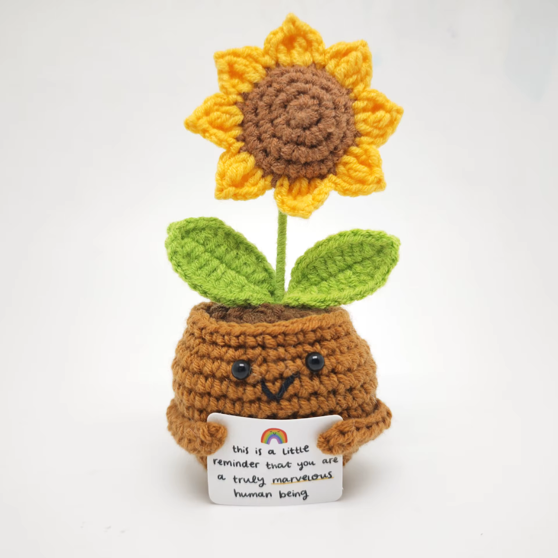Tulipe artificielle au Crochet