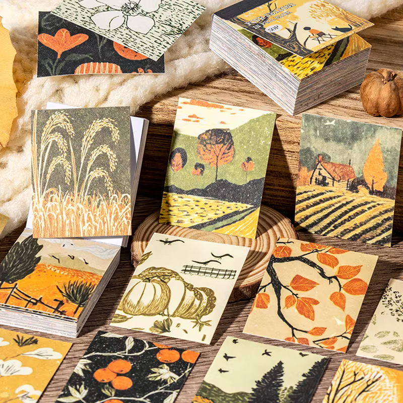 Mr. Paper, autocollants mignons de plantes