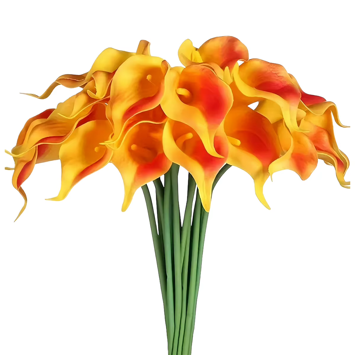 Bouquet de fleurs artificielles en PU