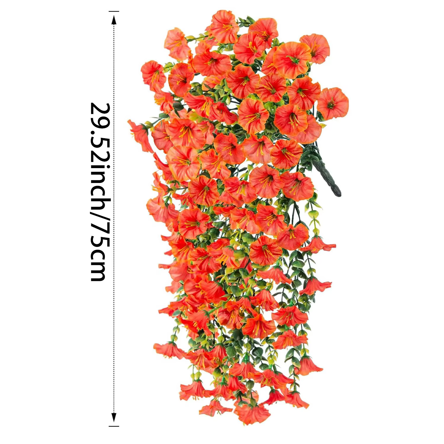 Fleurs artificielles suspendues