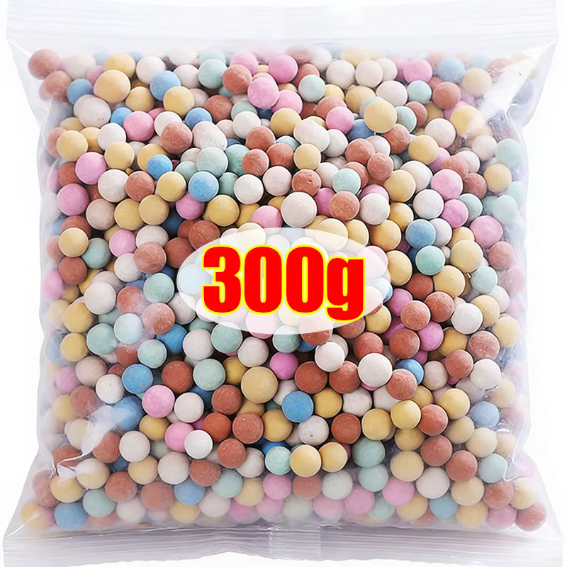 Galets en céramique colorés de 300 g/sac pour aquarium