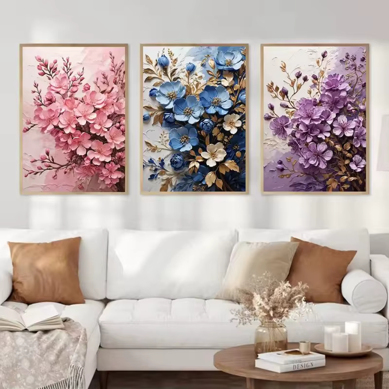 Bouquet de fleurs dorées
