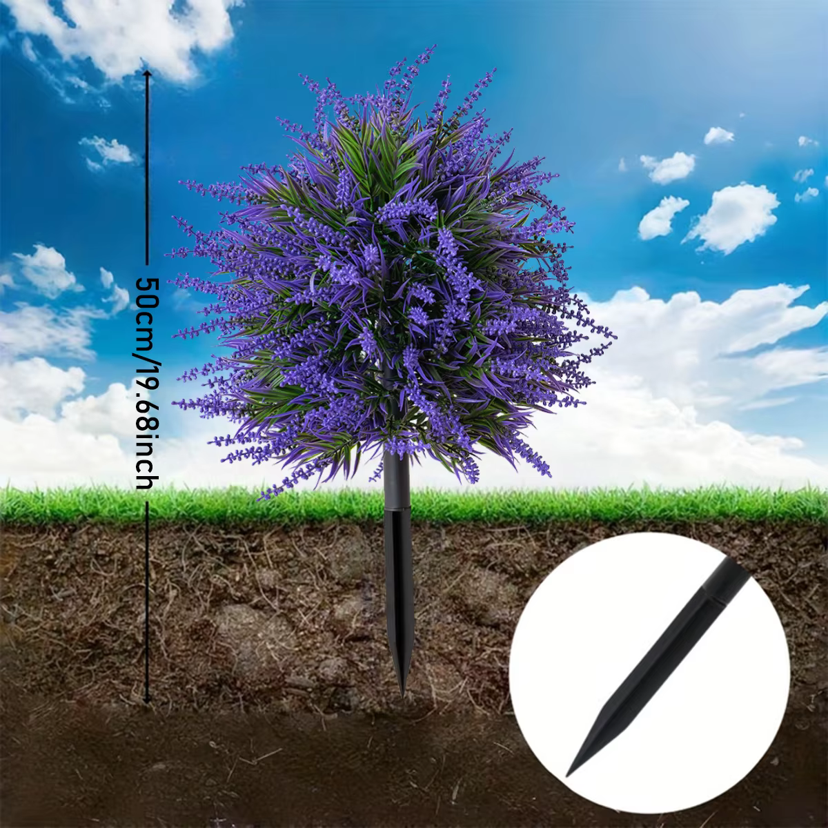 Simulation de plante verte