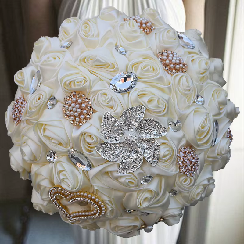 Fleurs Poubelles Artificielles pour la Décoration de la Journée de Léon