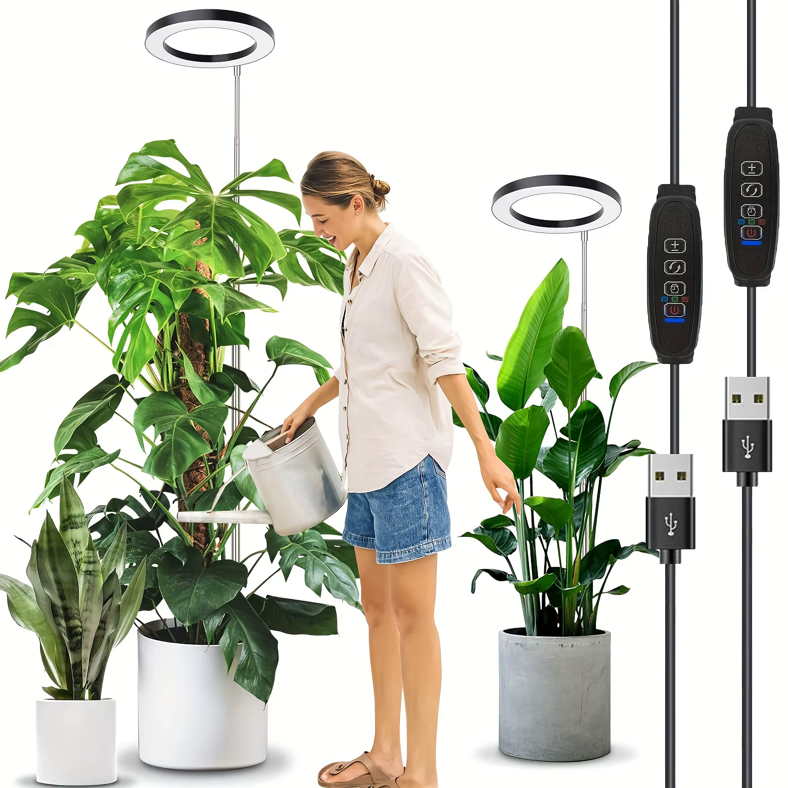 Éclairage horticole de croissance LED pour plantes d'intérieur
