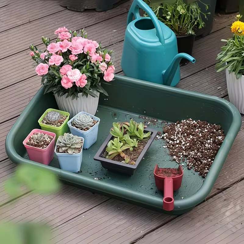 Nouveaux modèles 2026 : Plateau de jardinage pour plantes en pot