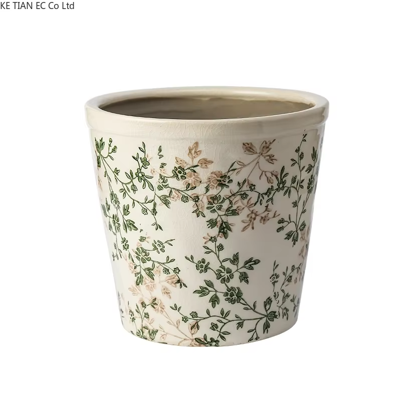 Pot de fleurs en céramique grand format